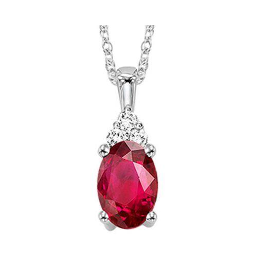 Ruby & Diamond Pendant