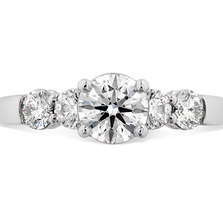5 Diamond Engagement Ring