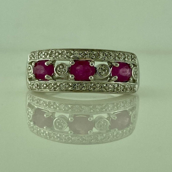 Ruby and Diamond Band