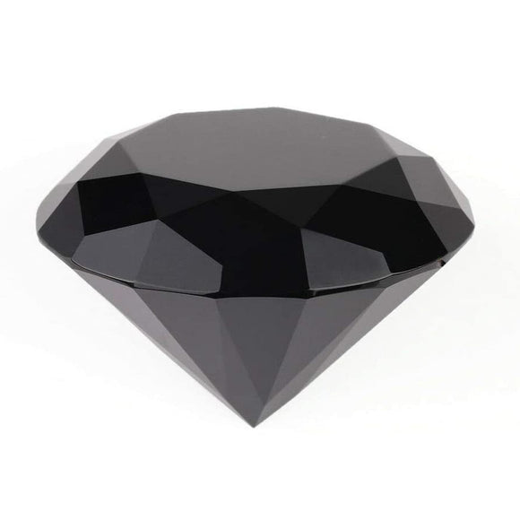 4.08ct Round Black Diamond