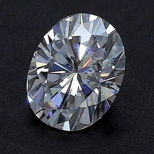 1.29ct Oval Moissanite