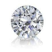 0.96ct Round Colorless Sparkle Cut Diamond