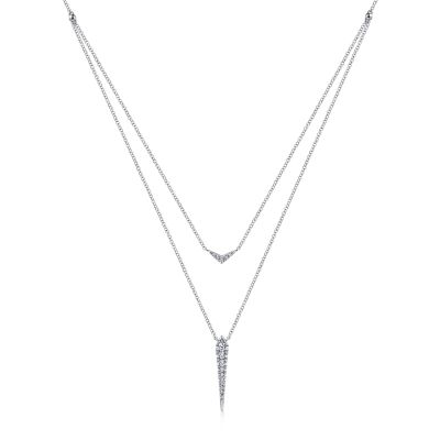 Diamond Layered Necklace