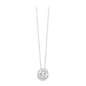 Diamond Bezel Pendant