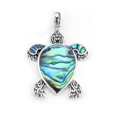 Abalone Into The Deep Pendant
