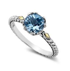 Blue Topaz Glow Ring