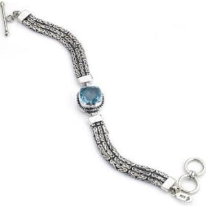 Blue Topaz Negara Bracelet