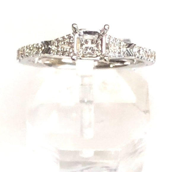 Cali Chic Rope Diamond Engagement Ring