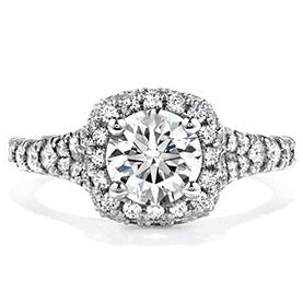 Acclaim Diamond Halo Engagement Ring