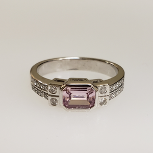 Pink Sapphire Ring