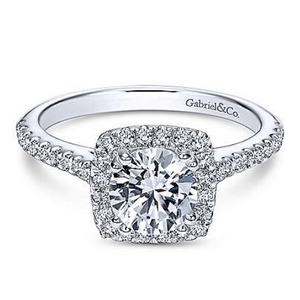 Michaela Halo Diamond Ring
