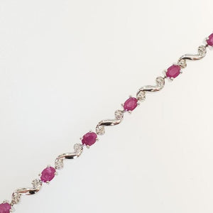 Ruby and Diamond Bracelet