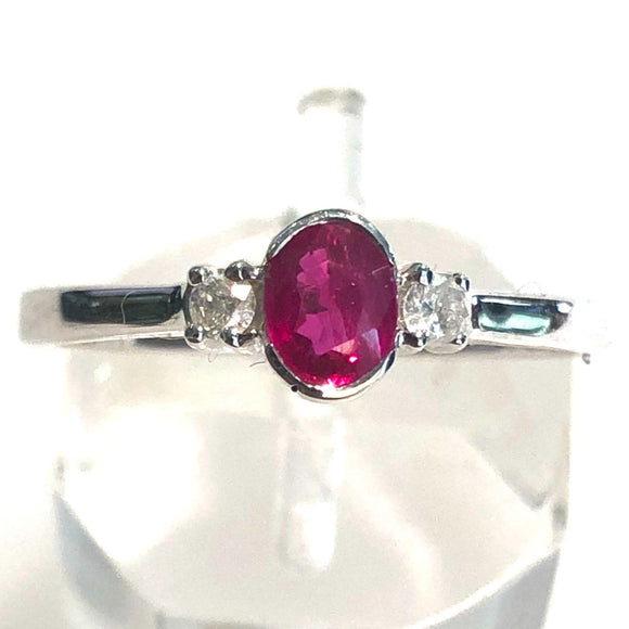 Ruby and Diamond Ring