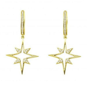 Diamond Star Earrings