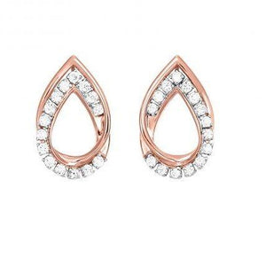 Diamond Teardrop Earrings