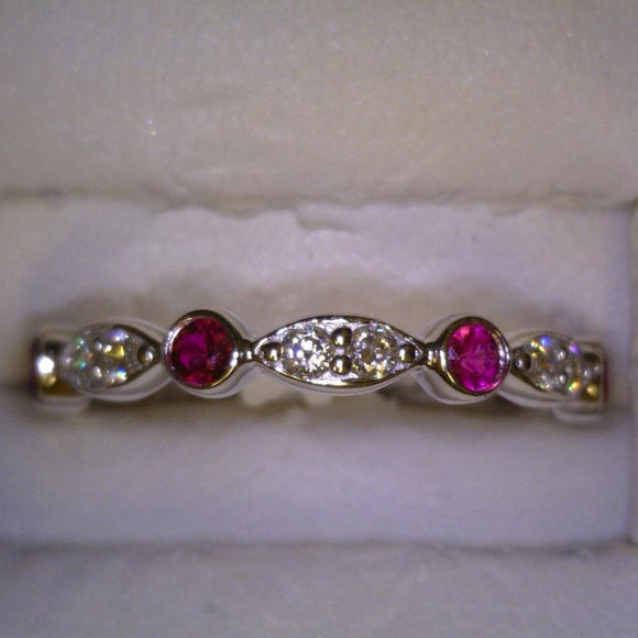 Ruby and Diamond Band