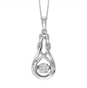 Rhythm Of Love Diamond Pendant
